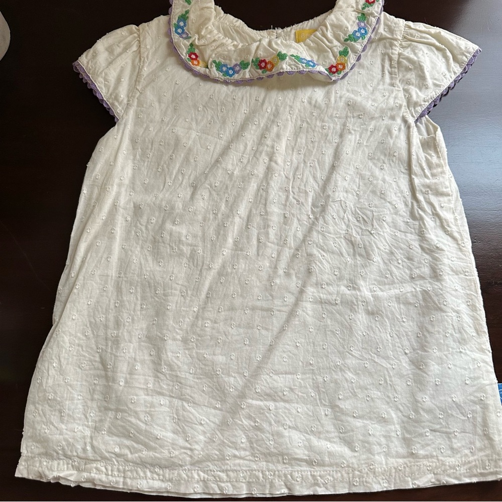 Little bird white collared blouse vguc 5/6